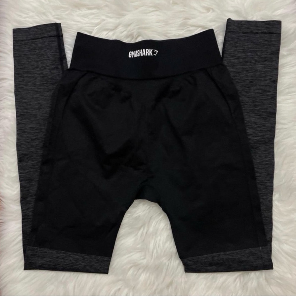 Gymshark Charcoal and Black Leggings
